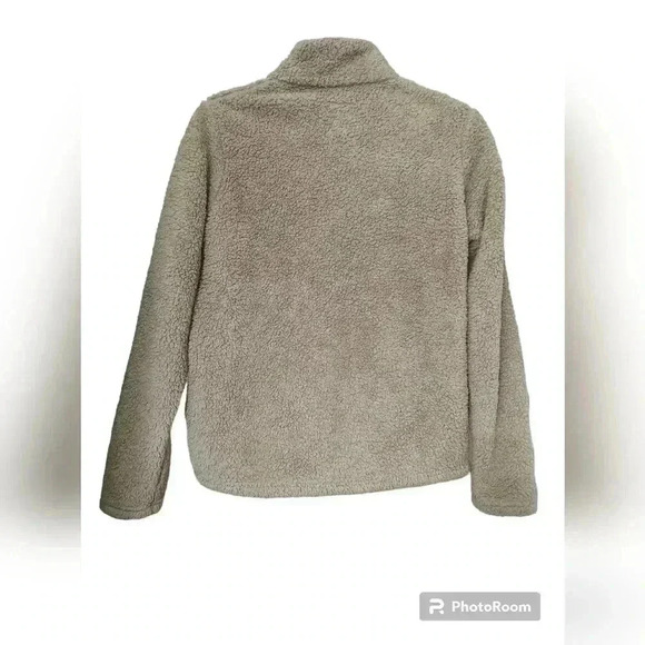 Patagonia Los Gatos 1/4 Zip Fleece Pullover Jacket Youth Beige EUC - Picture 2 of 3